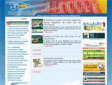 Tablet Screenshot of fesopras.org